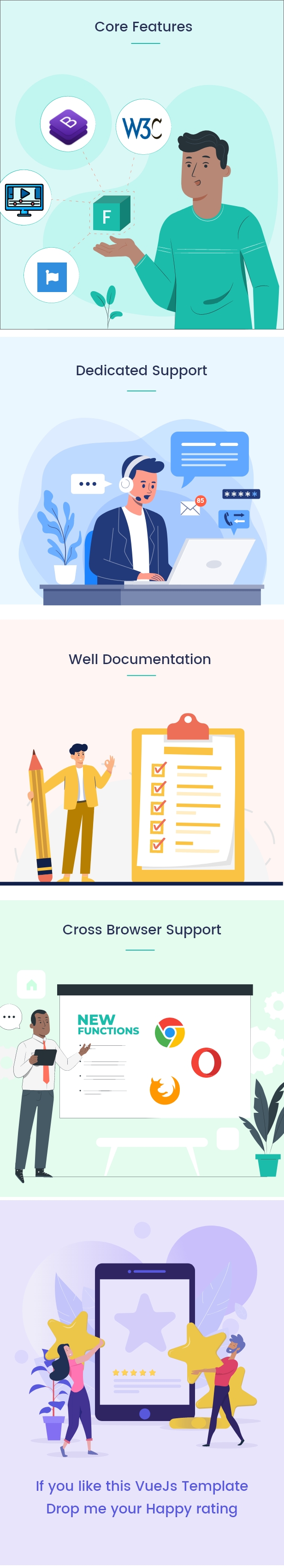 VueJS digital marketing template using Nuxt JS - Pringo - 2