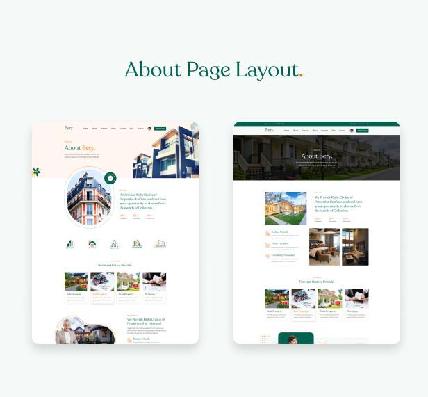 Realtor & Real Estate Website Template