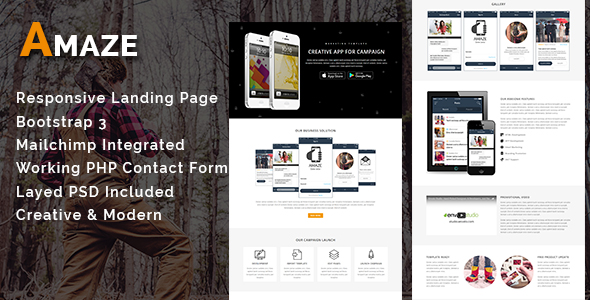 LEAD - Multipurpose Responsive HTML Landing Page - 4