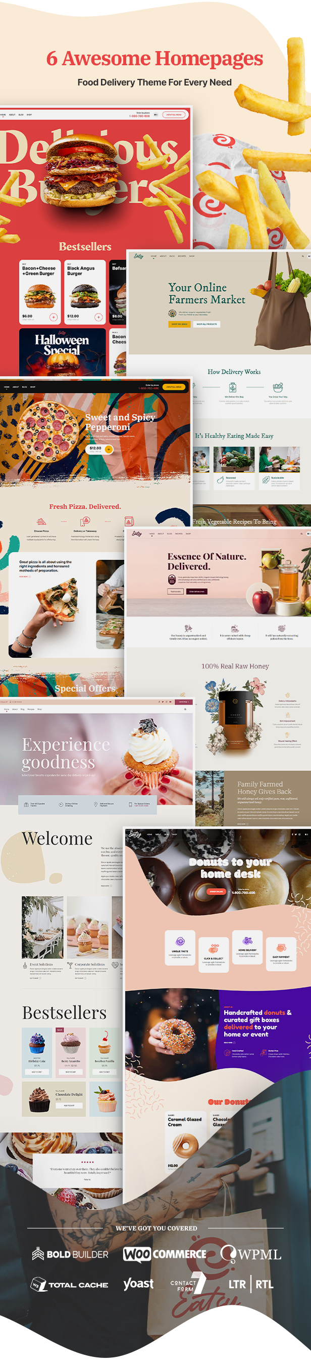 Eatsy - Food Delivery & Restaurant WordPress Theme - 2