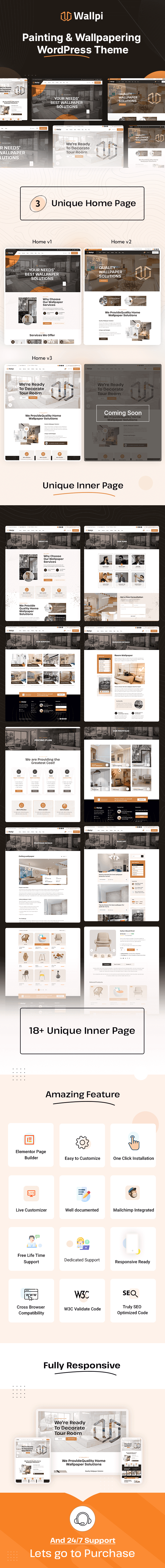 Wallpi - Painting & Wallpapering WordPress Theme