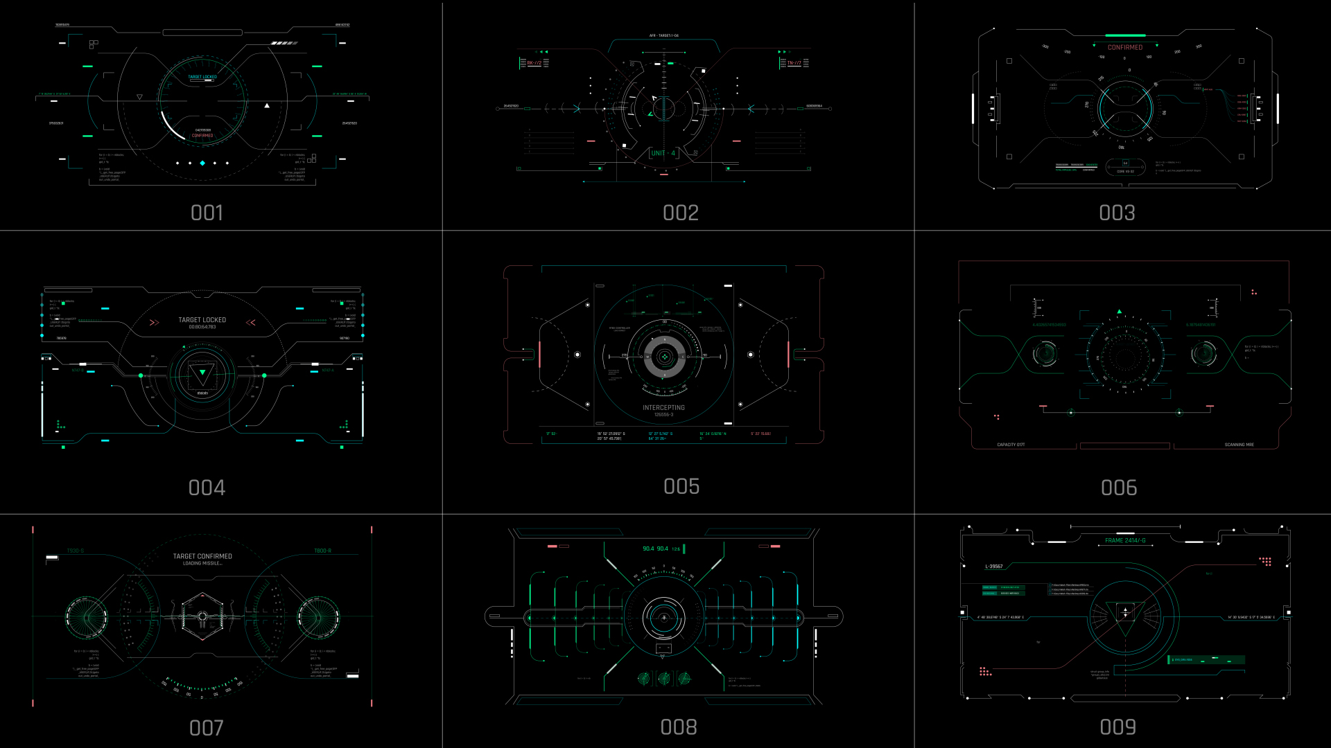 Ultimate HUD Library For Premiere Pro - 45