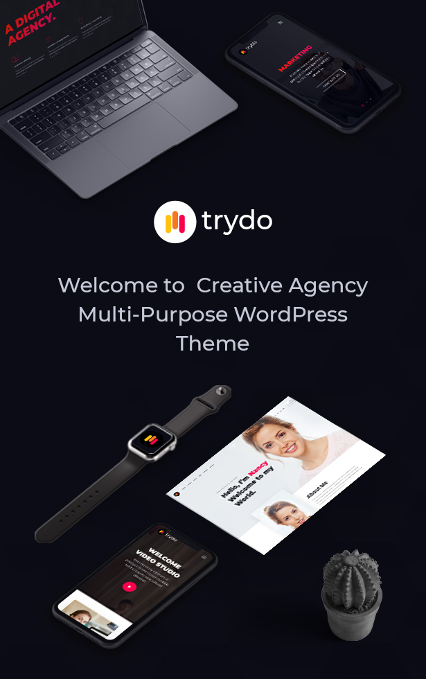 Creative Agency＆Portfolio WordPress主题-Trydo-7