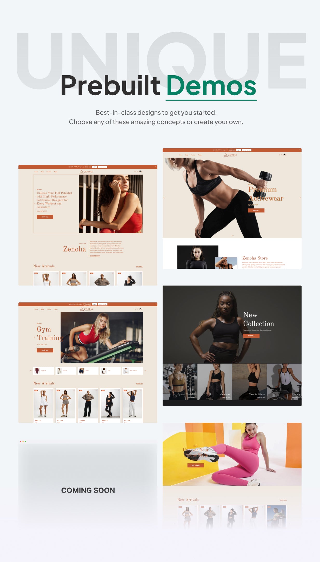 Zenoha | Sports & Activewear Shopify Theme OS 2.0