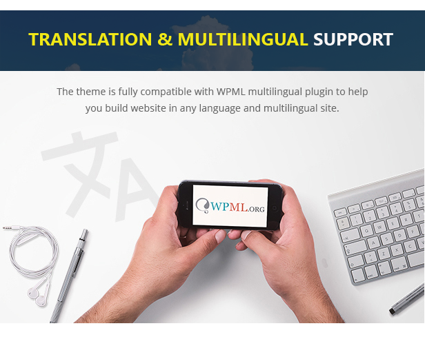 WPML multilingual Support