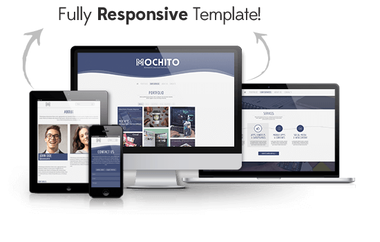 Mochito - Responsive Onepage Portfolio Template - 1