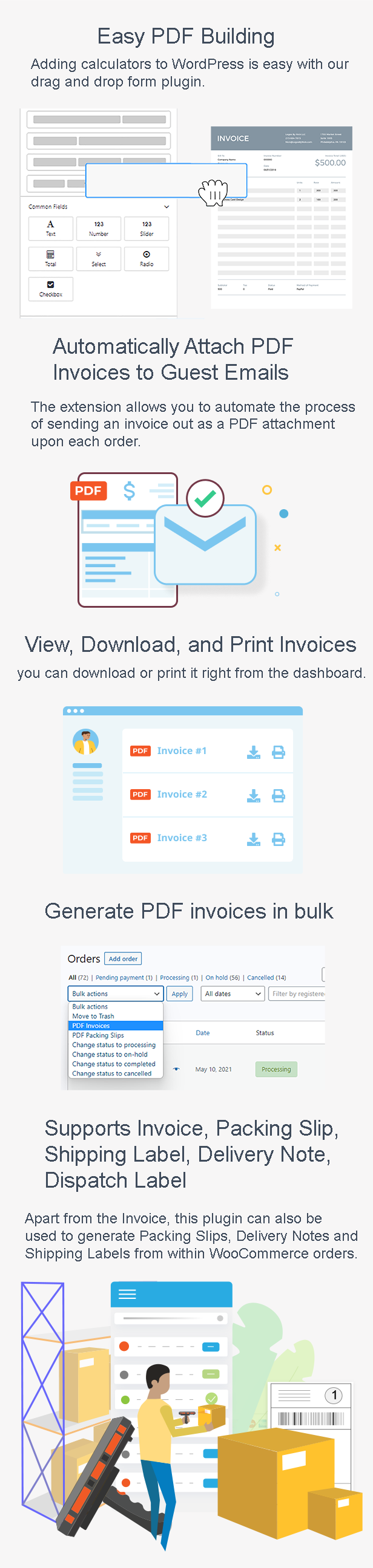 WooCommerce PDF Invoices and Packing Slips Customizer
