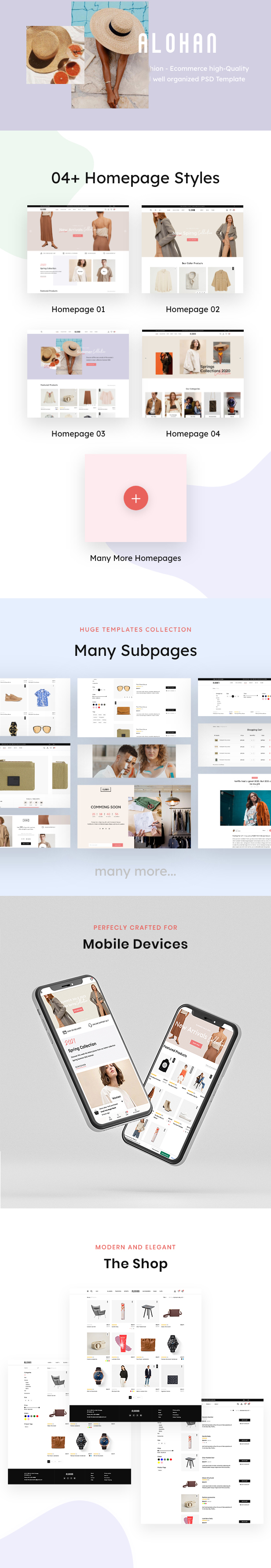 Alohan - Fashion Shopify Theme - 1