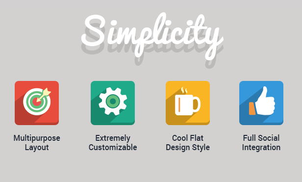 Simplicity - Creative Flat Retina Theme - 1