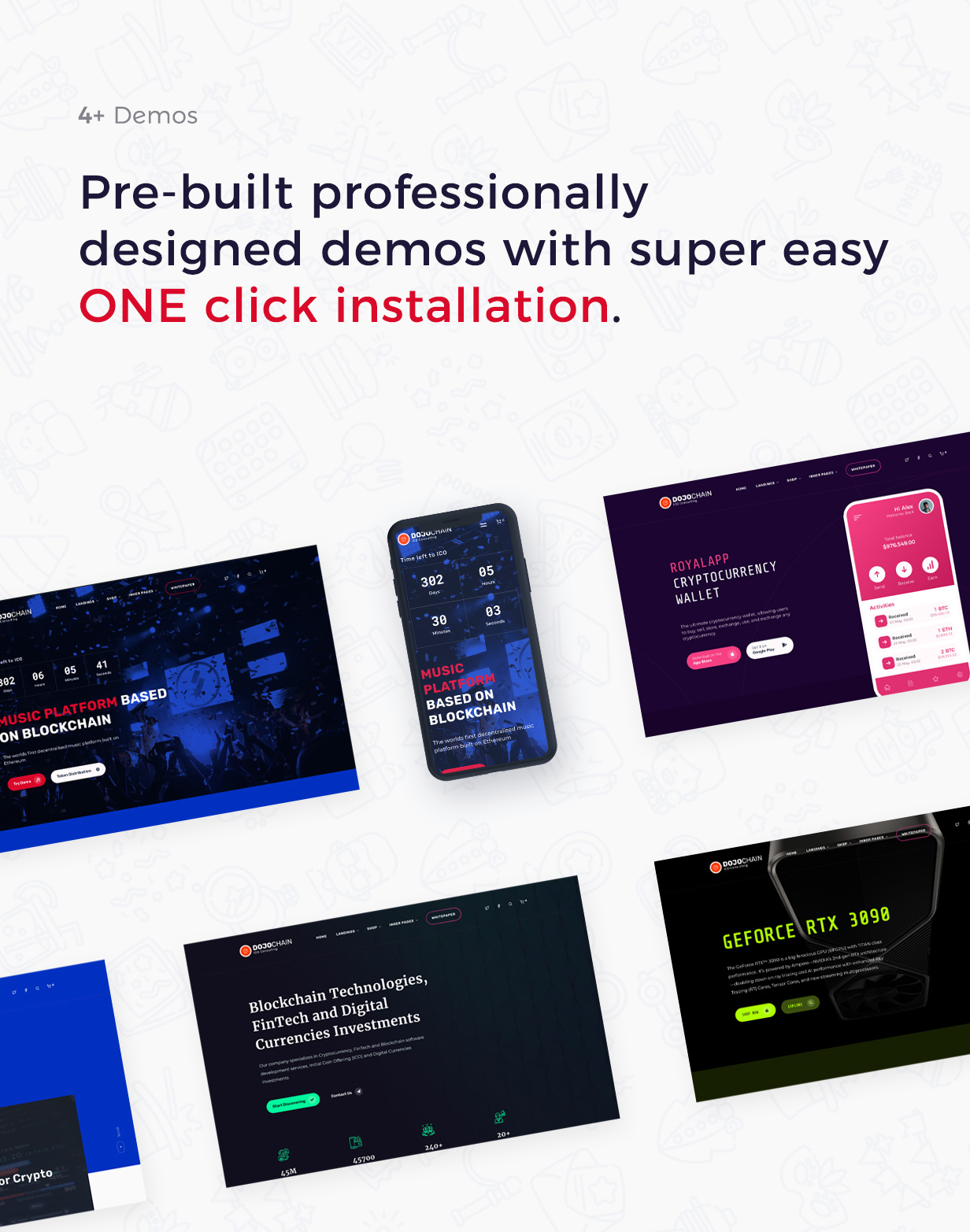 DojoRoyal - Cryptocurrency Consulting WordPress Theme