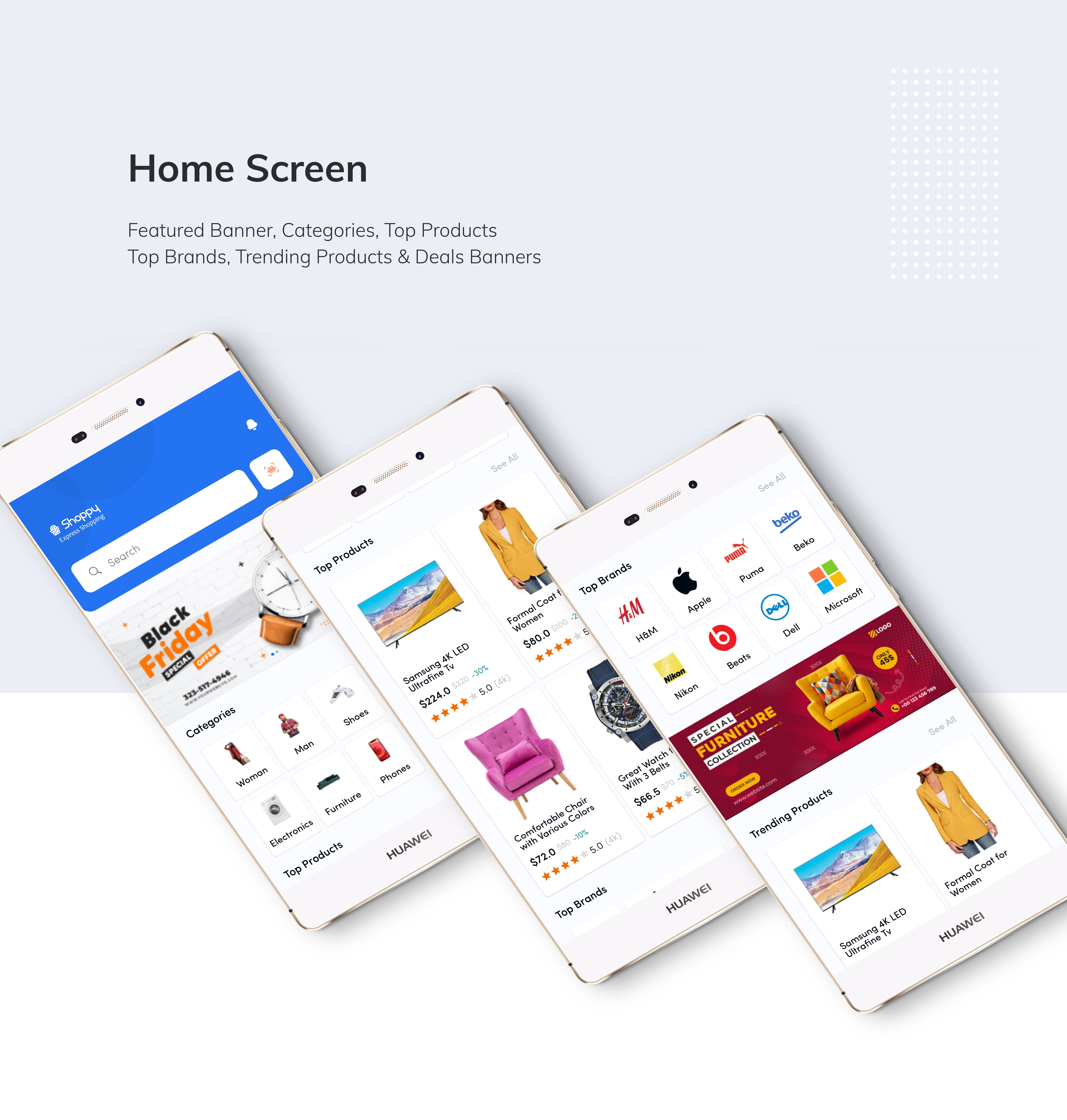 Shoppy Ecommerce App Template - 3