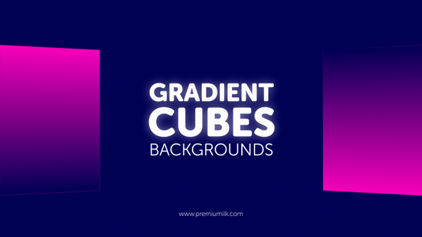 Gradient Cubes Backgrounds - 14
