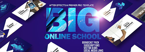 Online School Education Pack After Effects & PP