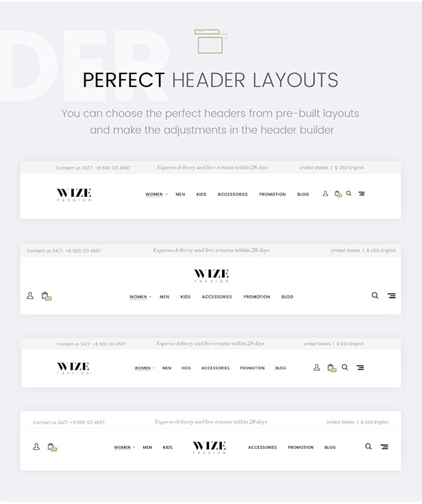 WizeStore - Multipurpose WooCommerce Shop WordPress - 7