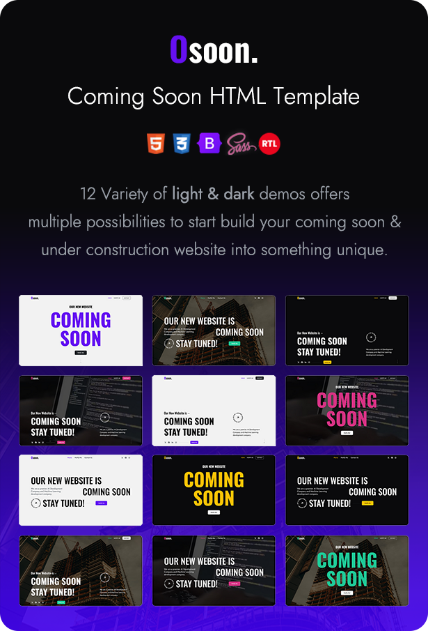 Coming Soon Template