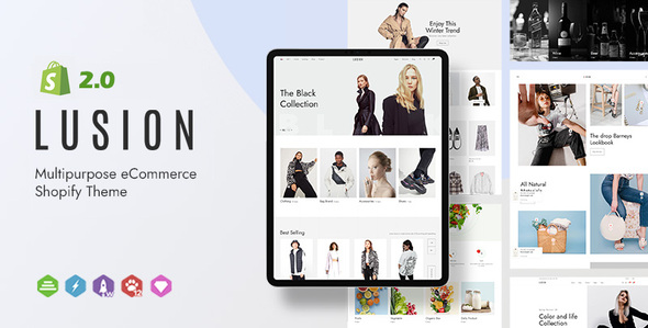 Lusion - Multipurpose eCommerce WordPress Theme - 4