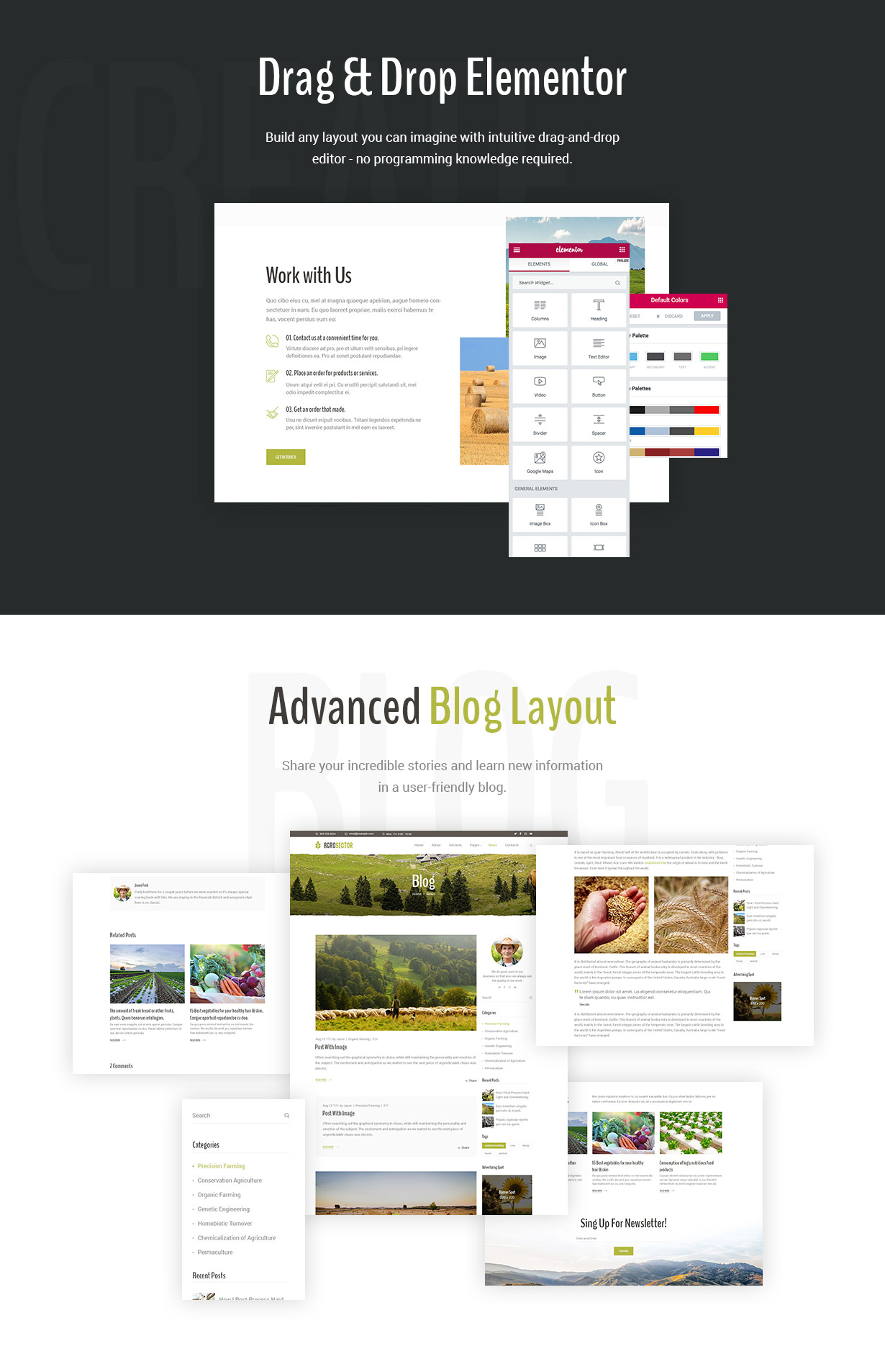 Agrosector - Agriculture & Organic Food WordPress Theme - 3