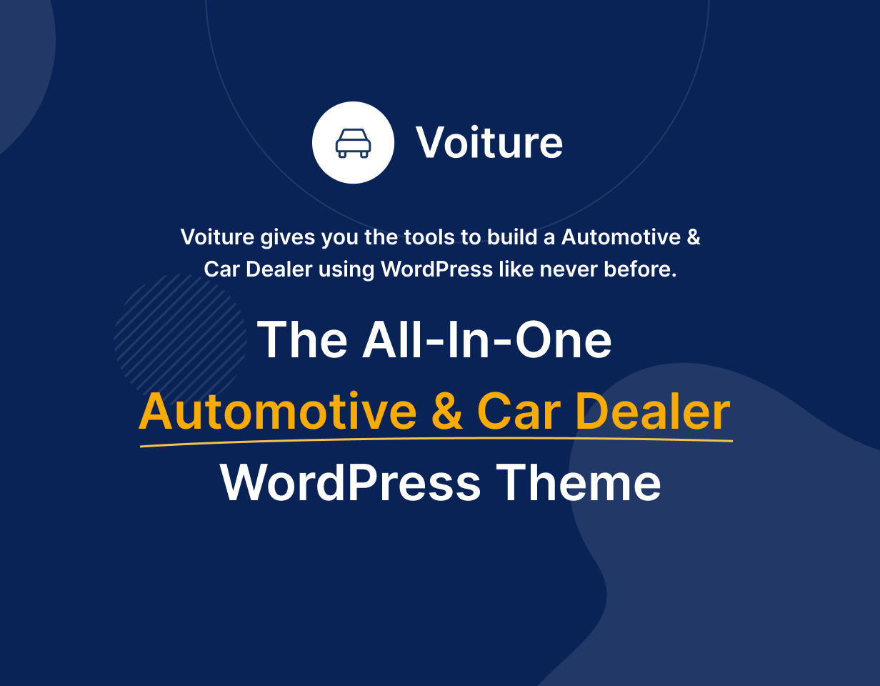 Voiture – Automotive & Car Dealer WordPress Theme - 4