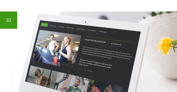 crossfit, boxing, sport, workout, gym and fitness WordPress Theme