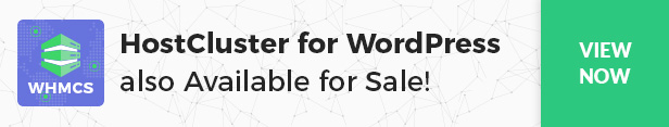 HostCluster - WHMCS Server & Hosting HTML Template - 1
