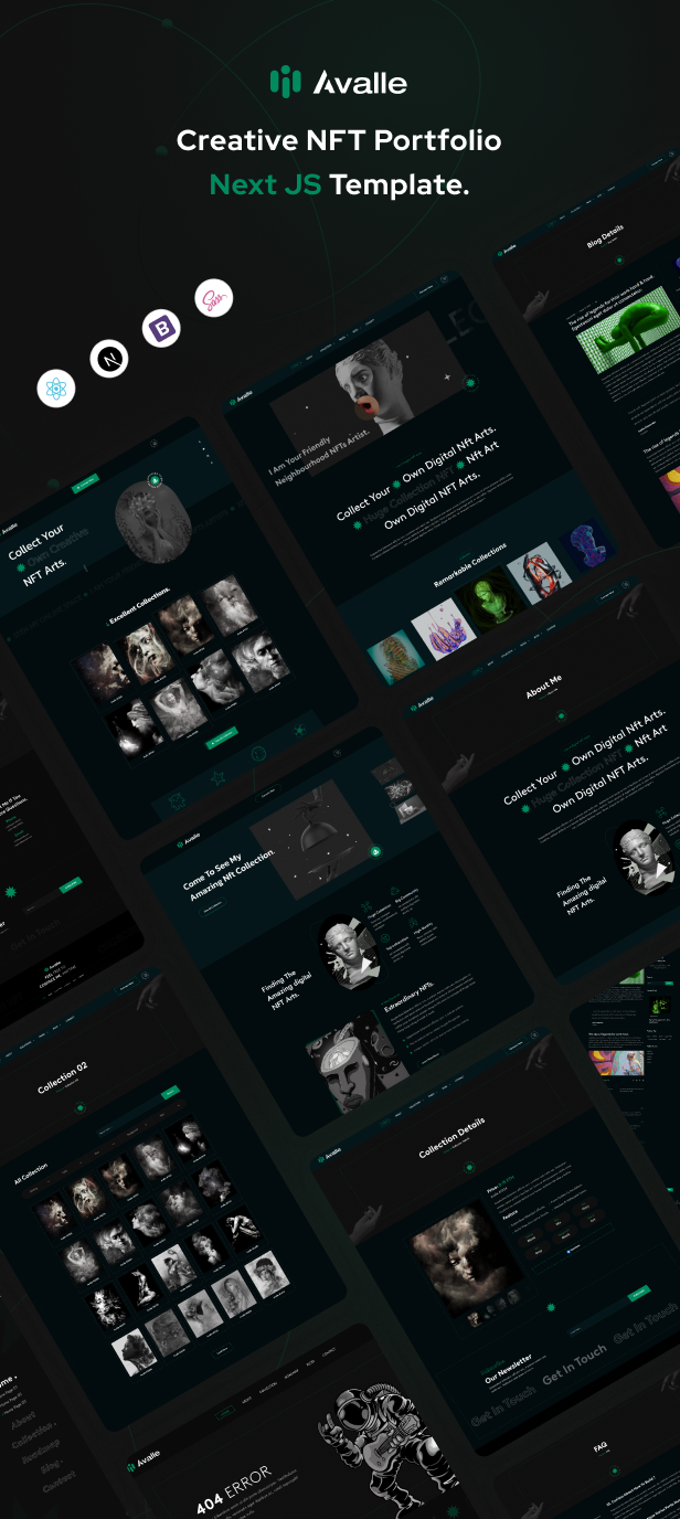 NFT Portfolio Template