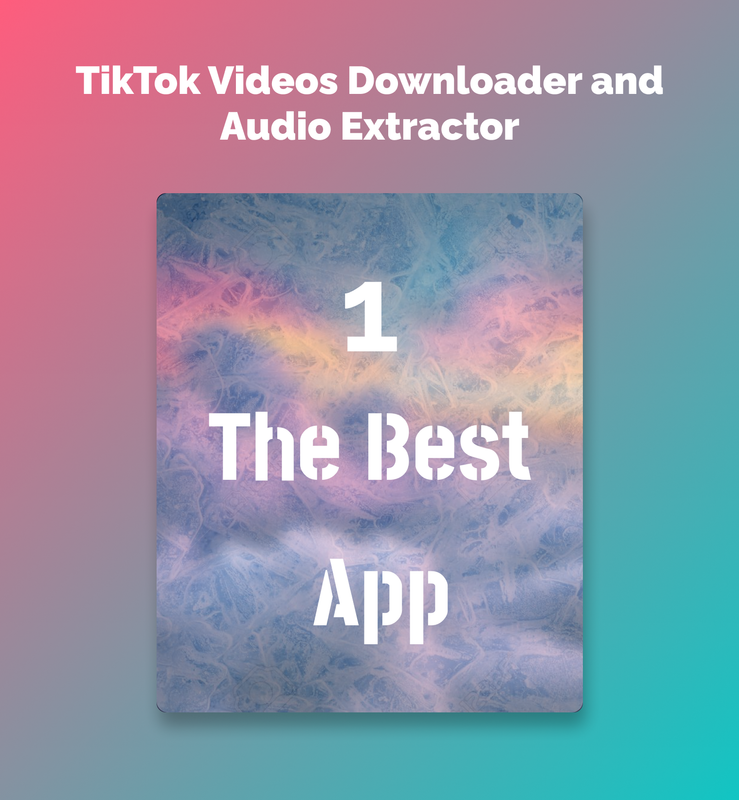 Tiktok Video Downloader Without watermark, Audio and Image Extractor - 2