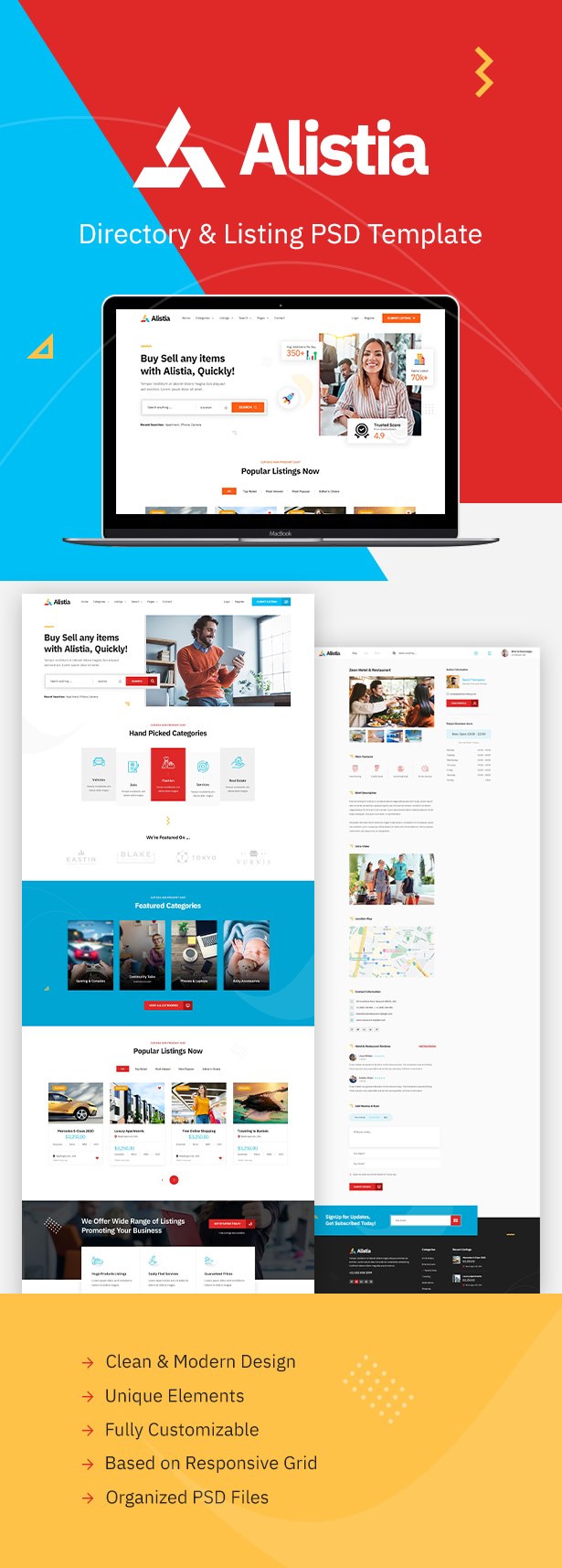 Alistia - Classified Ads & Directory Listing - 1