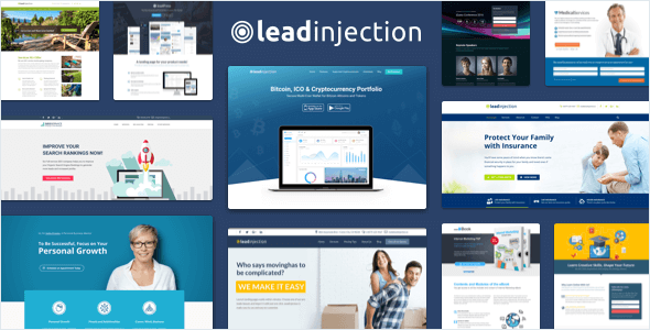 Leadinjection Landing Page Wordpress Theme