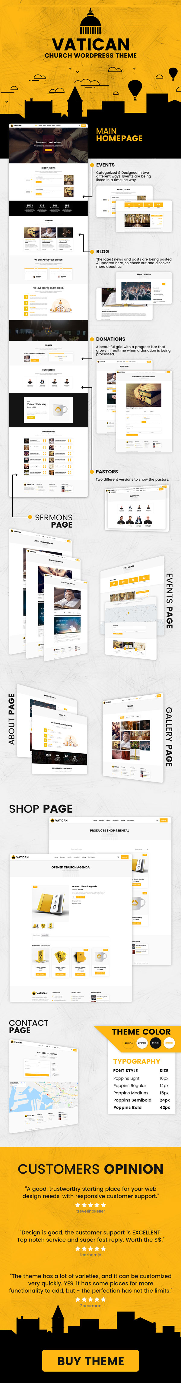 Vatican - Church WordPress Theme - 1