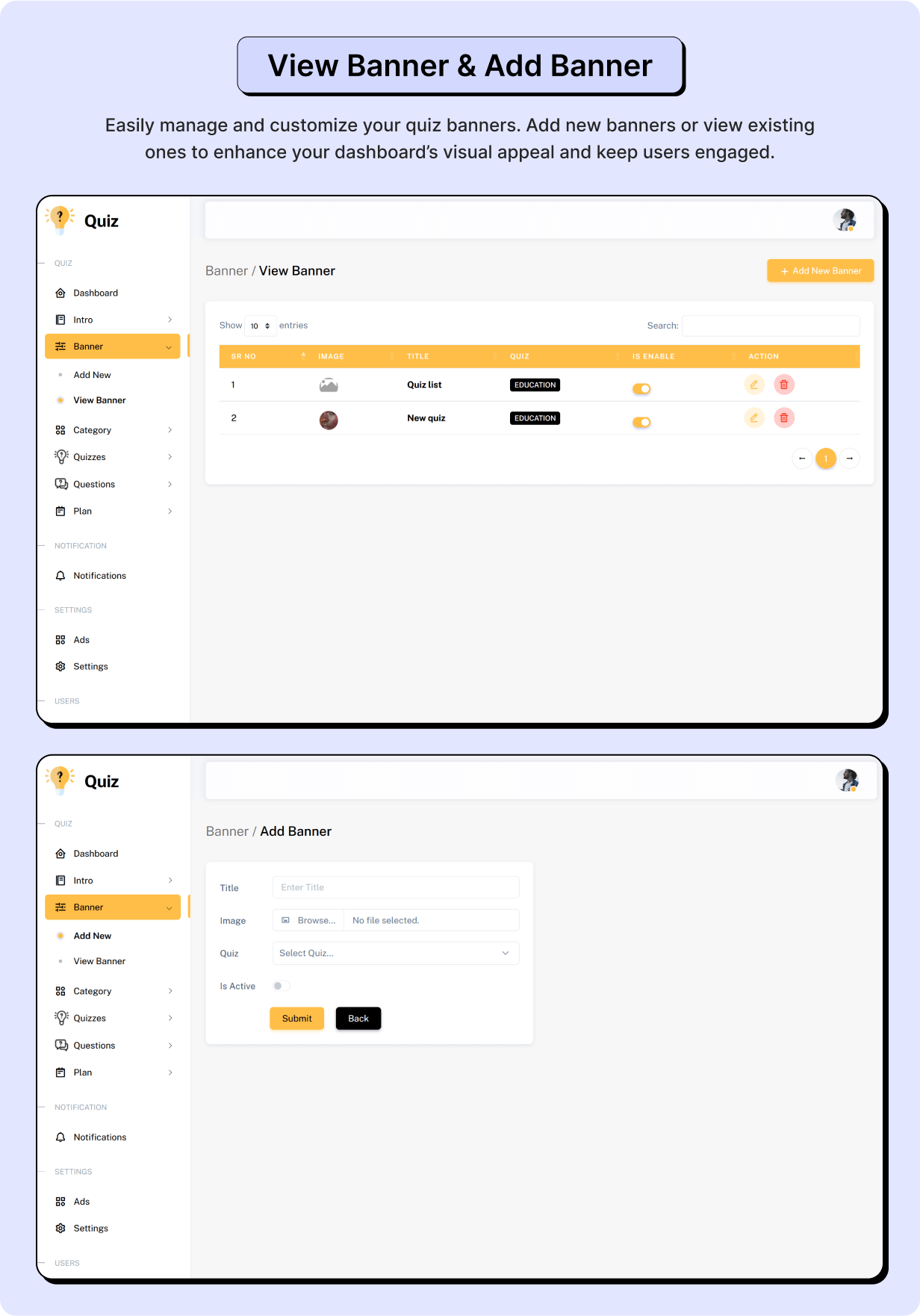 QuickQuiz Full App in Flutter with Node.js Backend | Interactive Quiz App - 19