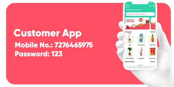 Dairy Products, Grocery, Daily Milk Delivery Mobile App with Subscription | Customer & Delivery App - 6