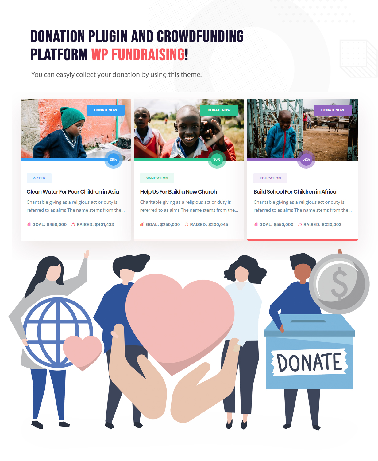 Charity WordPress Theme