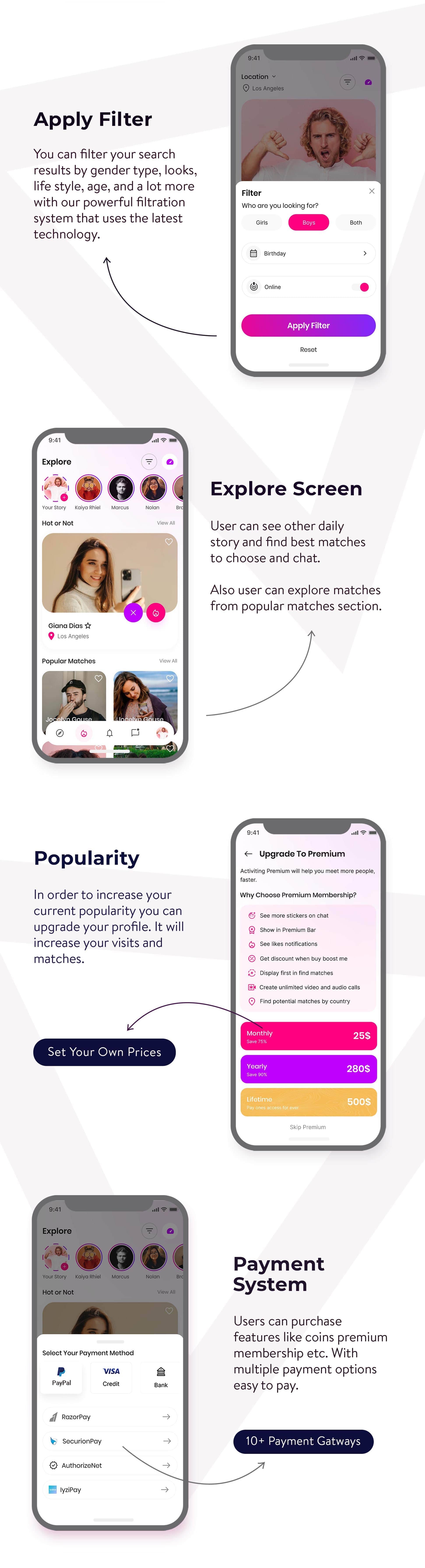 QuickDate IOS- Mobile Social Dating Platform Application - 4