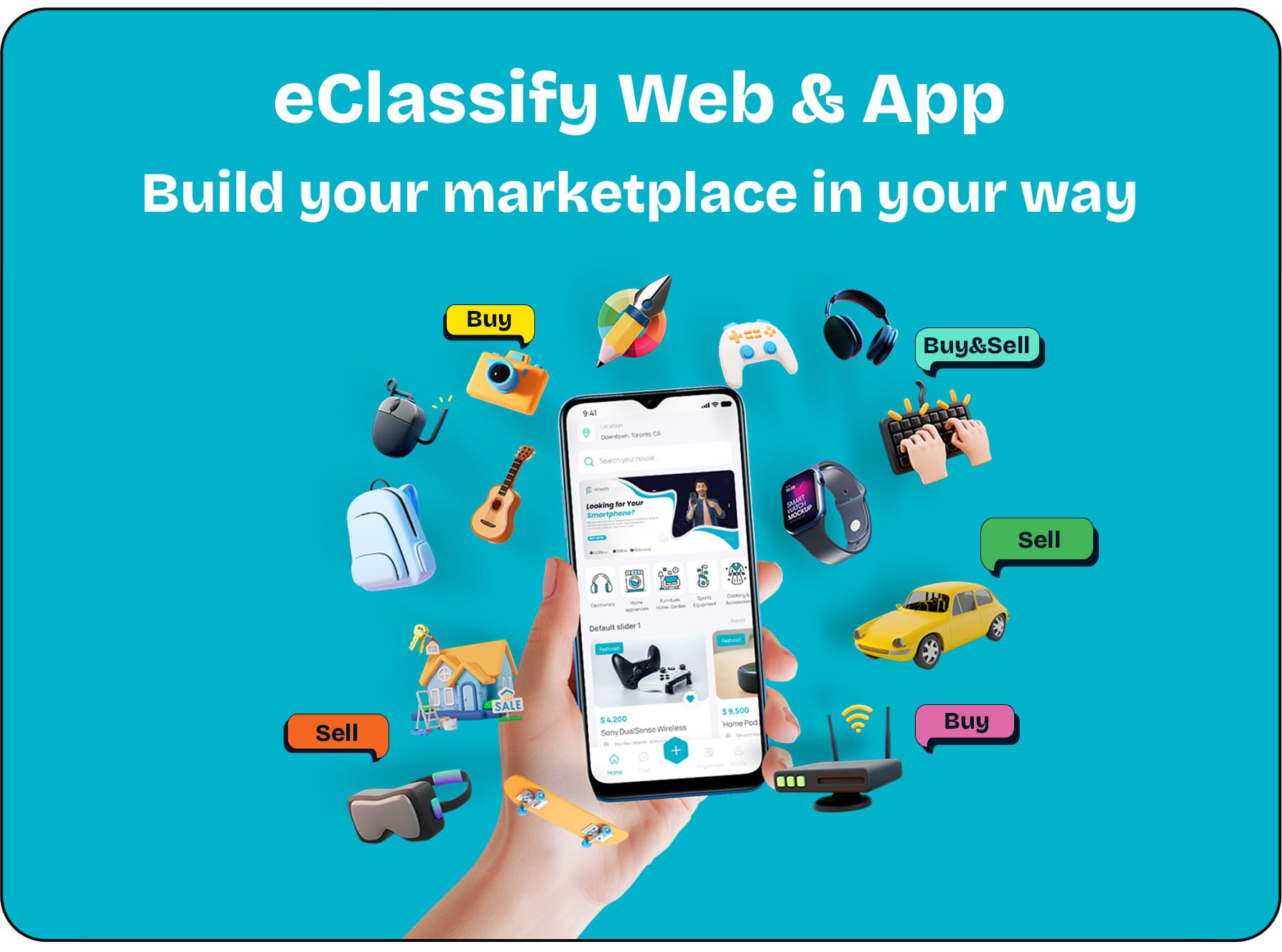 eClassify - Classified Buy and Sell Marketplace Flutter App with Laravel Admin Panel - 6