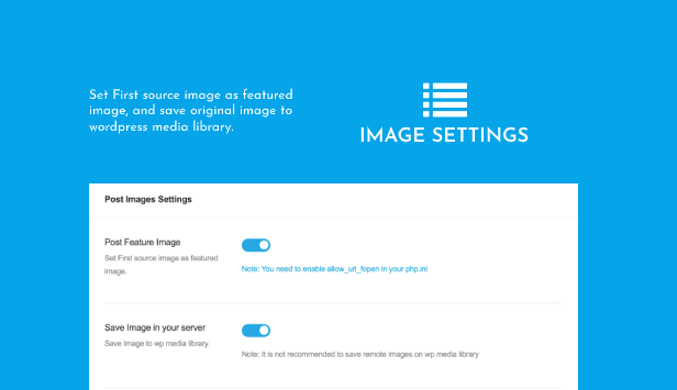 image-settings