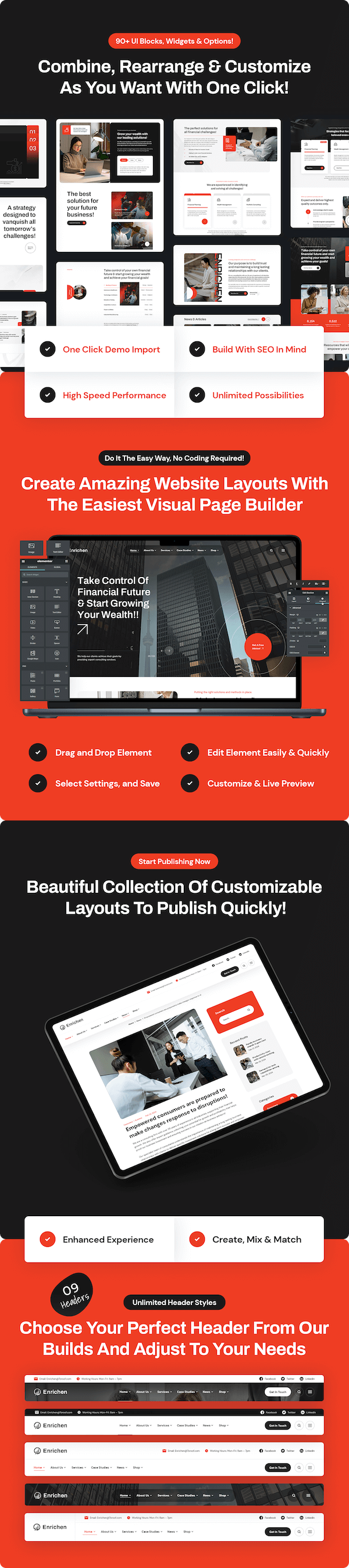 Enrichen - Consulting And Finance Services WordPress Theme - 8