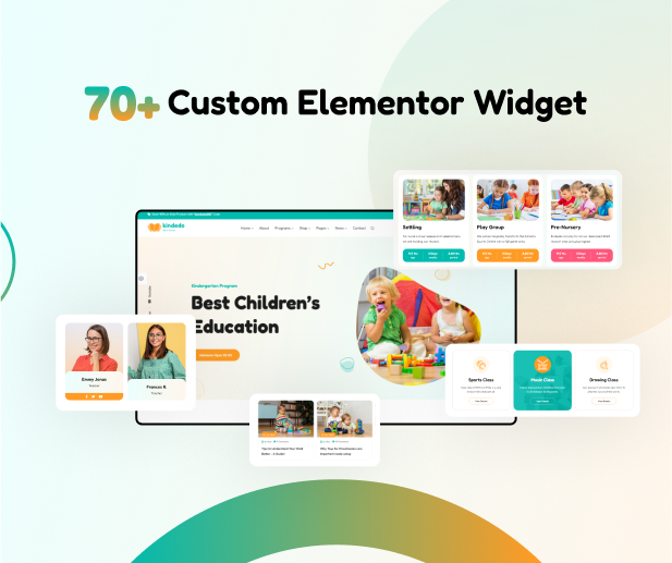 Kindedo - Kindergarten & School WordPress Theme + RTL
