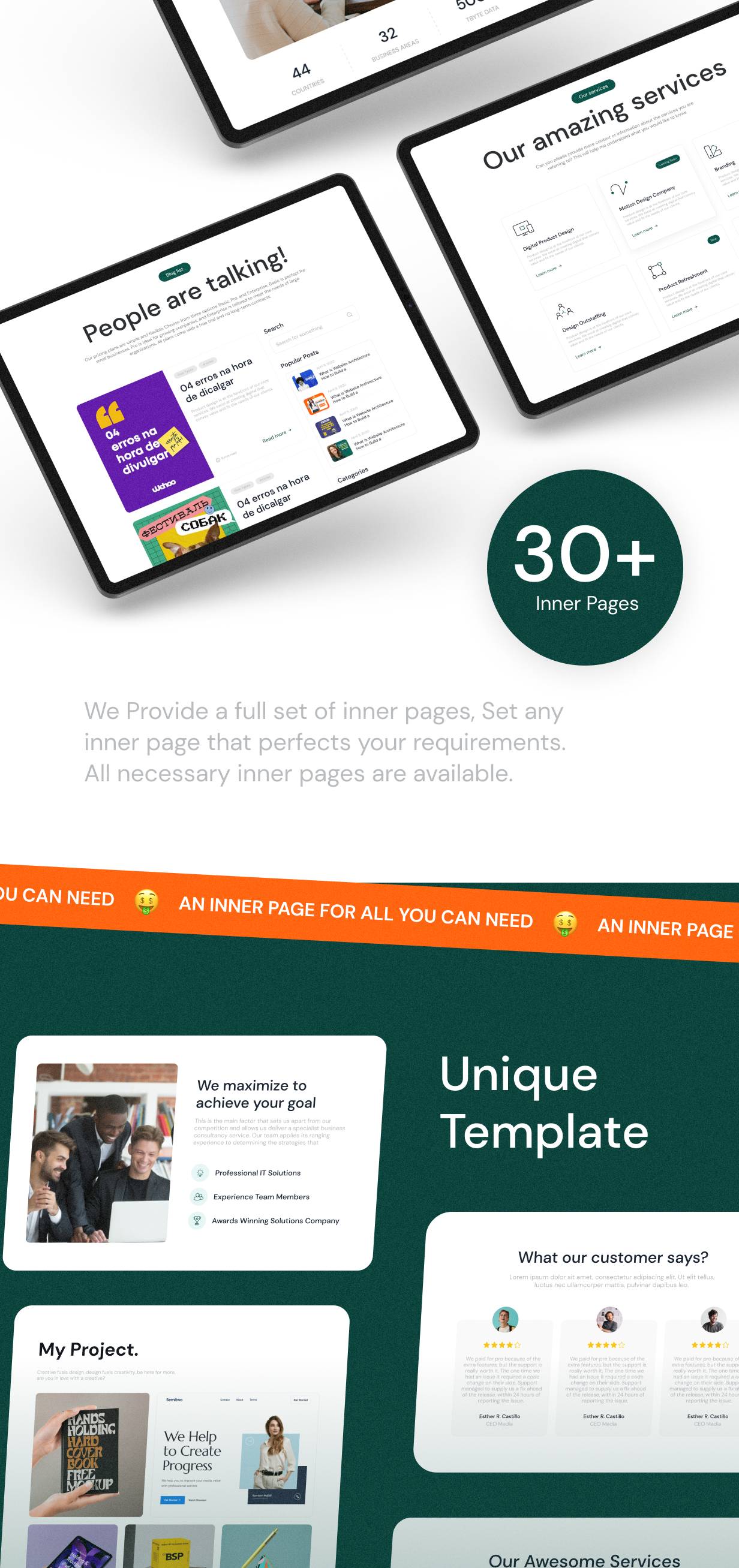 ByteBoutique | Marketing & Creative Digital Agency Figma Design Template - 4