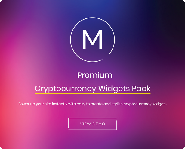 cryptocurrency widgets for wordpress