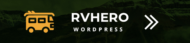 Rvhero - RV rental HTML Template - 1