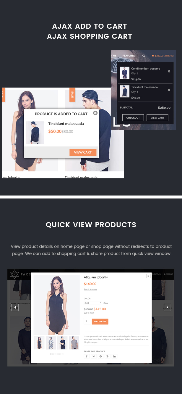 Facon - Fashion Responsive WordPress Theme 8