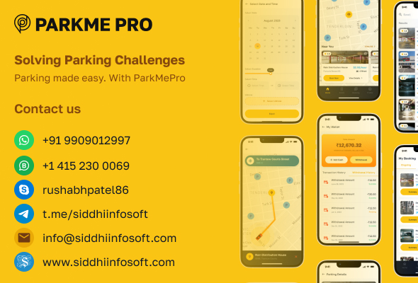 ParkMePRO - Flutter Complete Car Parking App with Owner and WatchMan app - 16