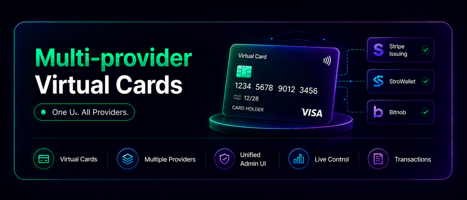 Multi-provider Virtual Cards