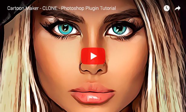 Cartoon Maker - Clone - Photoshop Plugin