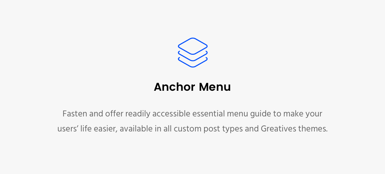 Movedo Anchor Menu