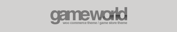 Wordpress GameWorld - Responsive WooCommerce Theme