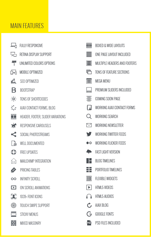 Amilia - Multipurpose One & Multi Page WP Theme - 3