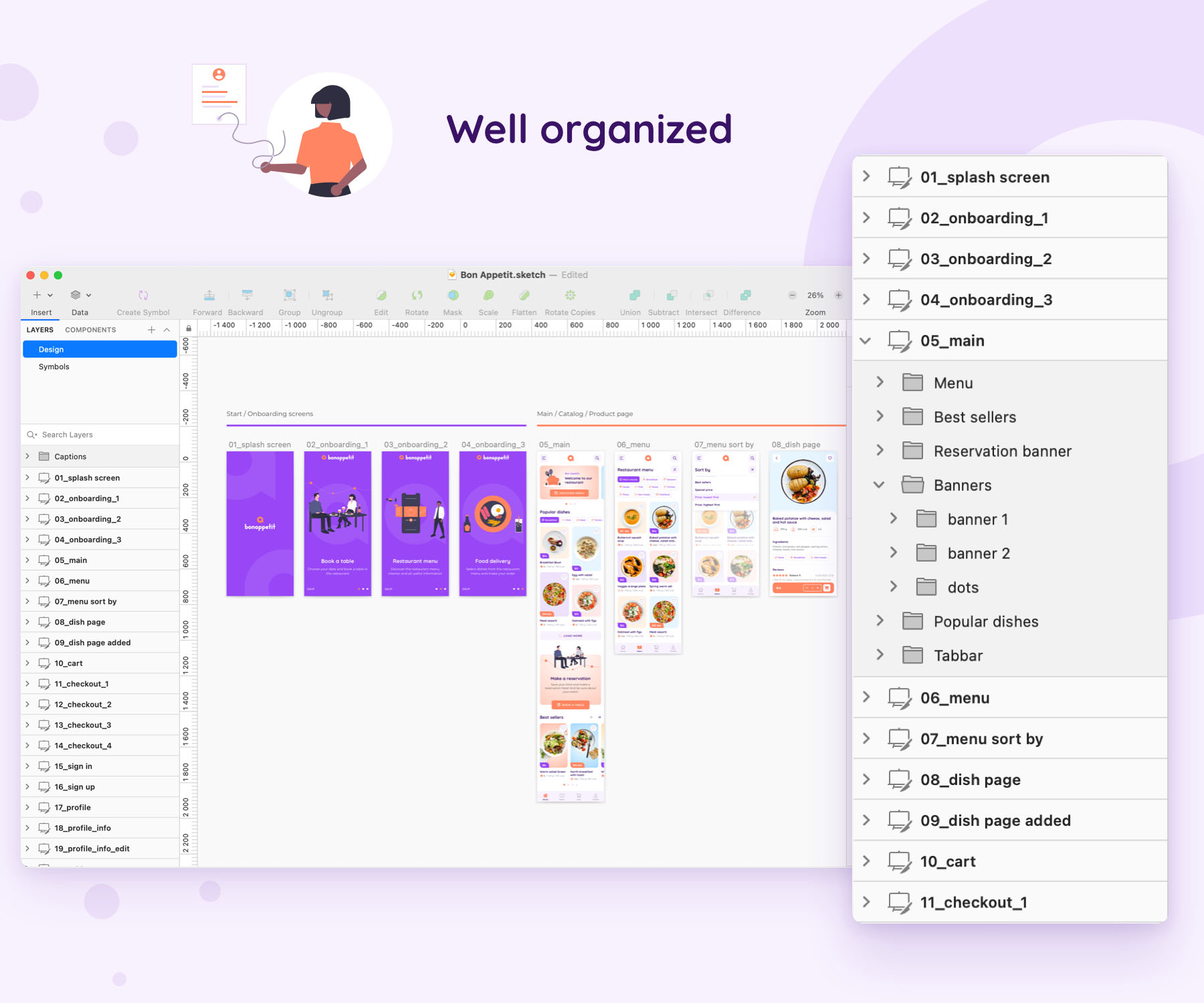 Bon Appetit – Restaurant App Template - 1