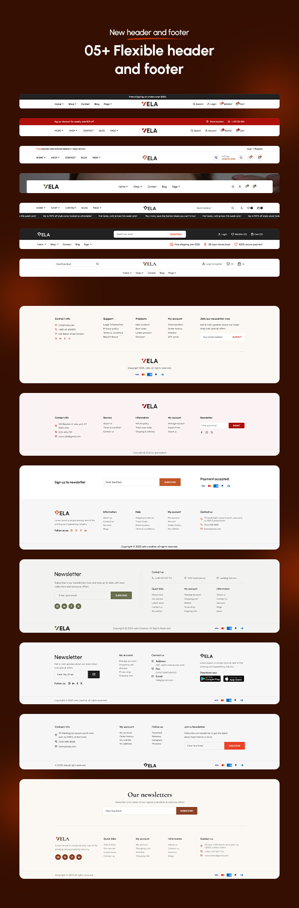 Vela – Multipurpose Fashion, Beauty & Cosmetic Shopify Theme - 5