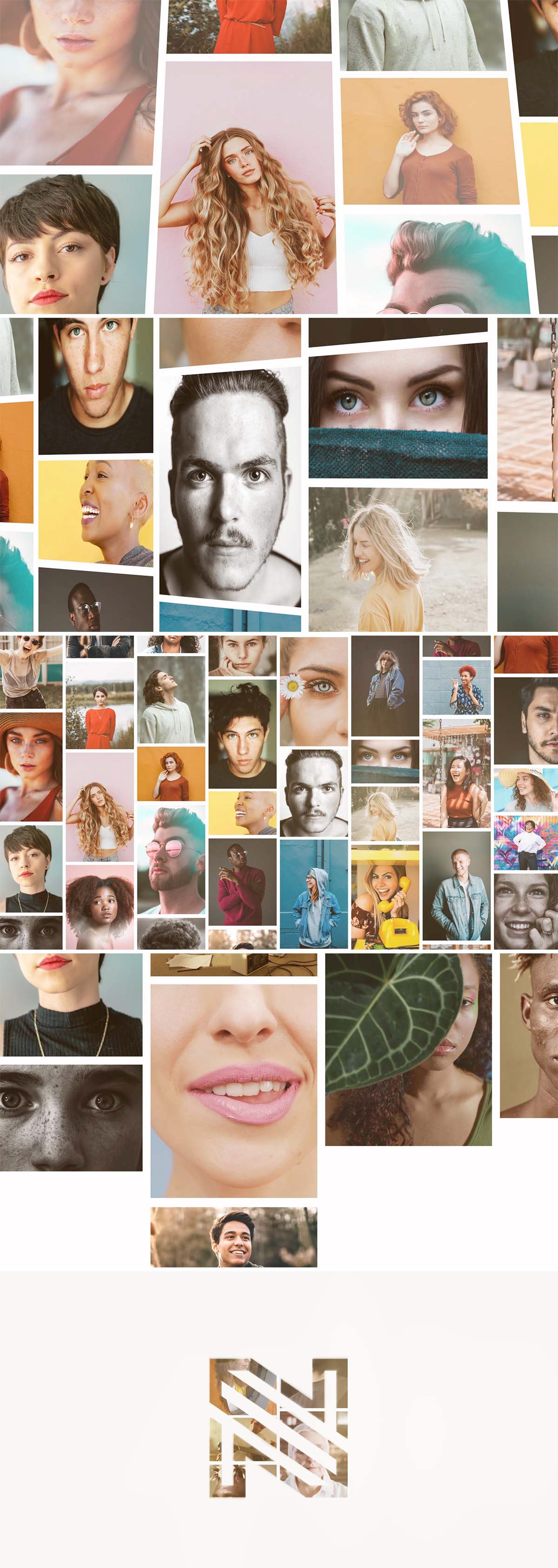 Mosaic Stomp Multi Photo Logo - 6